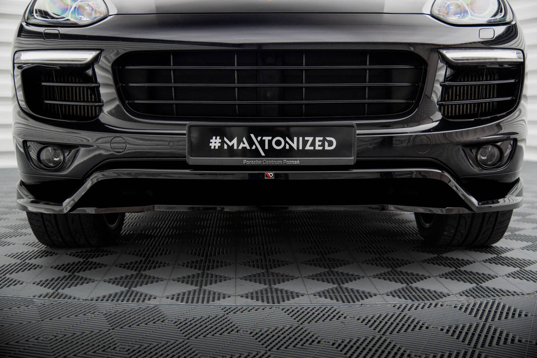 FRONT SPLITTER PORSCHE CAYENNE MK2 FACELIFT