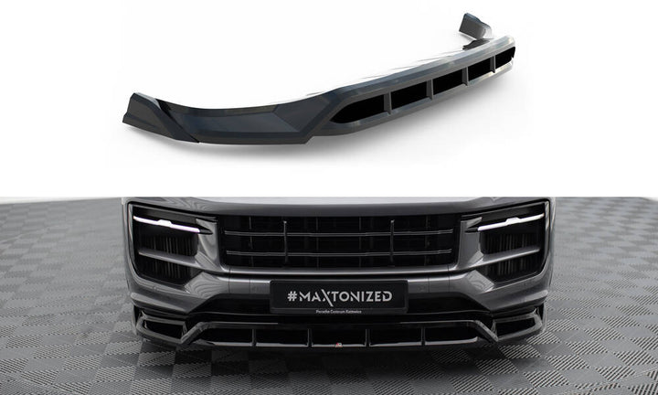 Front Splitter Porsche Cayenne SUV / Coupe Mk3 Facelift