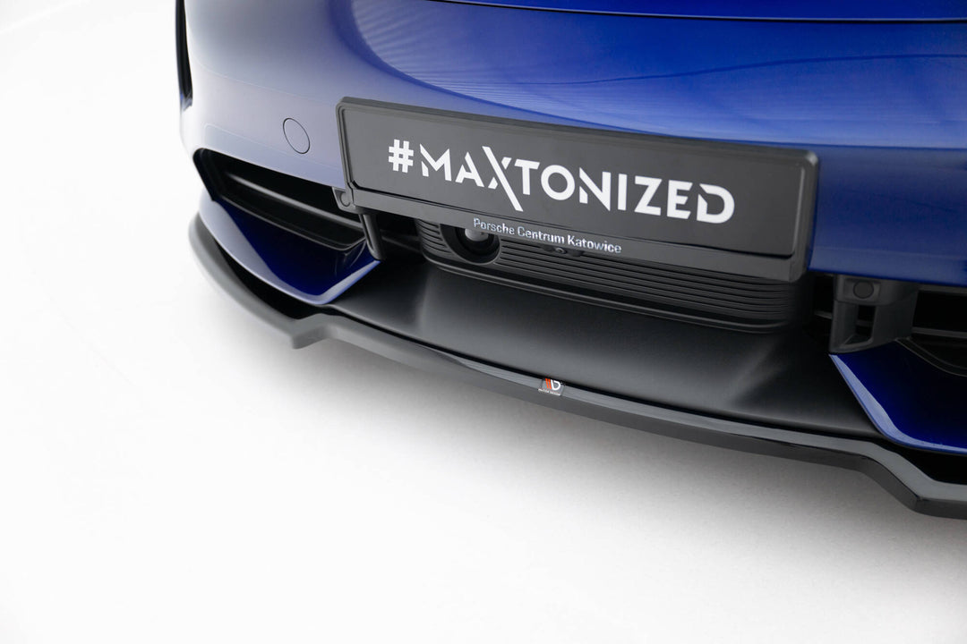 Front Splitter Porsche Taycan Turbo S Mk1