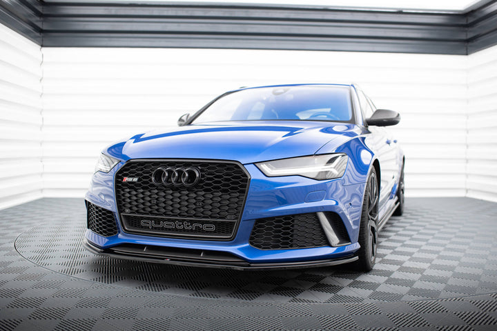 FRONT SPLITTER V.1 AUDI RS6 C7 / C7 FL