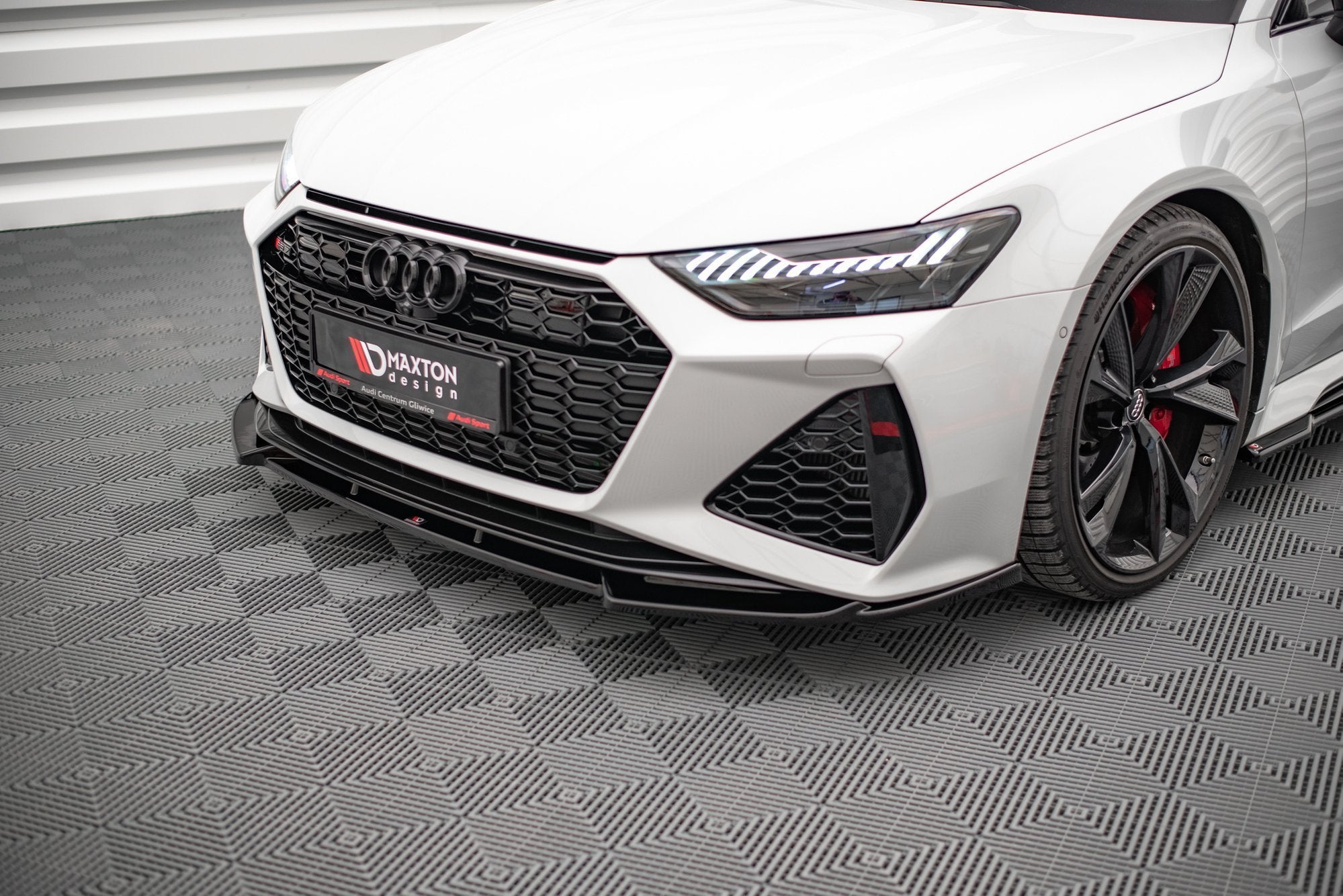 Spoiler Avant Lèvre Pour Audi R8, RS3, RS5, RS6, RS7 | ABS / Fibre Carbone | Installation Adhésif - 7