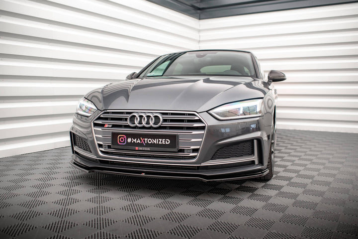 FRONT SPLITTER V.1 AUDI S5 / A5 S-LINE F5 COUPE / SPORTBACK