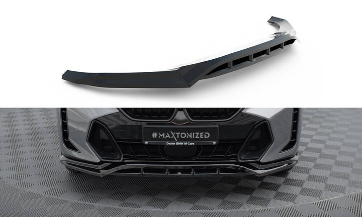 FRONT SPLITTER V.1 BMW X6 M-PACK G06 FACELIFT