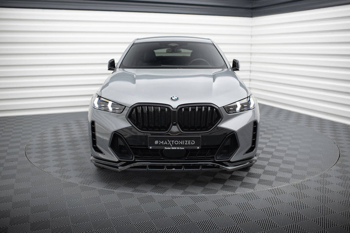 FRONT SPLITTER V.1 BMW X6 M-PACK G06 FACELIFT