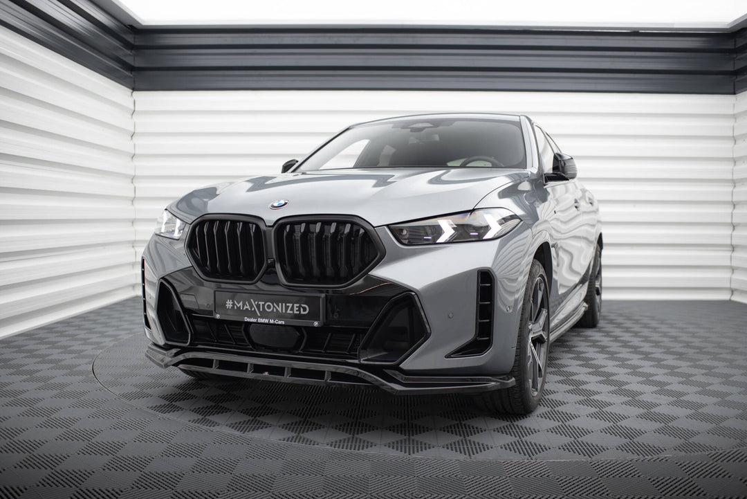 FRONT SPLITTER V.1 BMW X6 M-PACK G06 FACELIFT