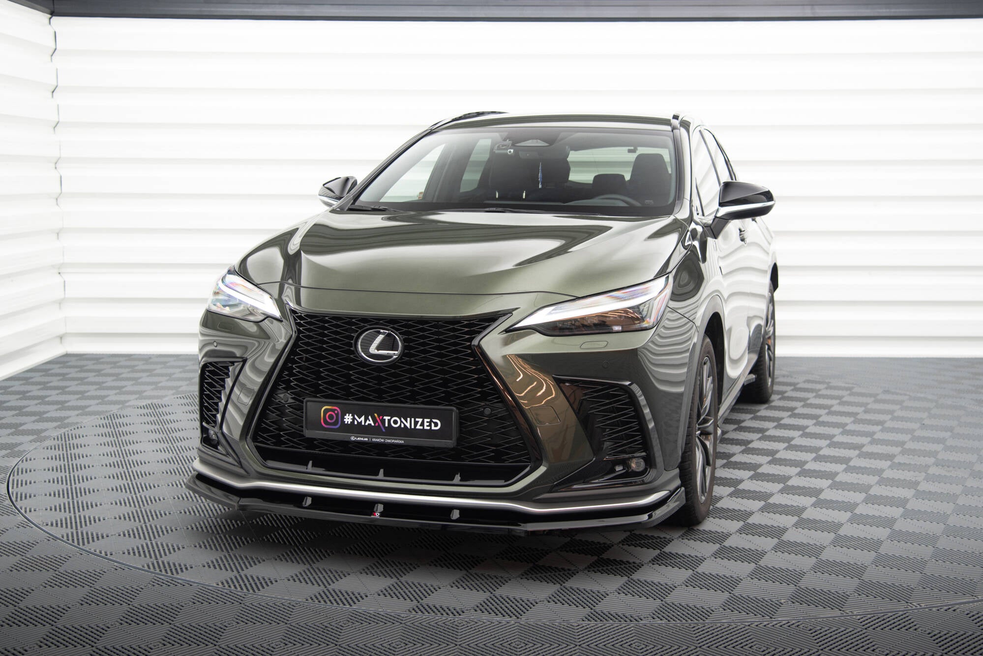 FRONT SPLITTER V.1 LEXUS NX F-SPORT MK2 – Maxton Design USA