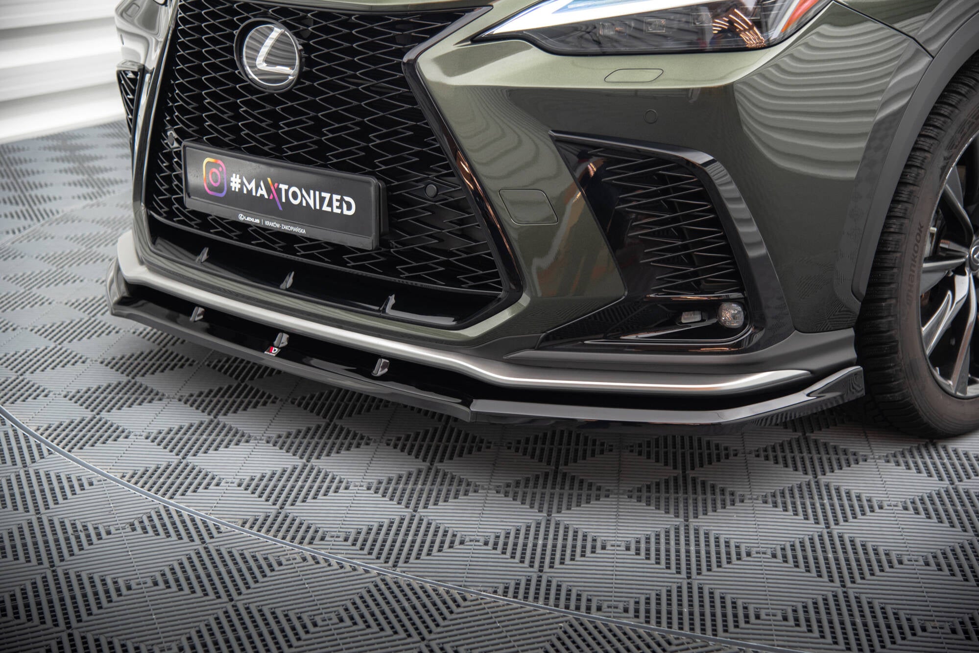 FRONT SPLITTER V.1 LEXUS NX F-SPORT MK2 – Maxton Design USA
