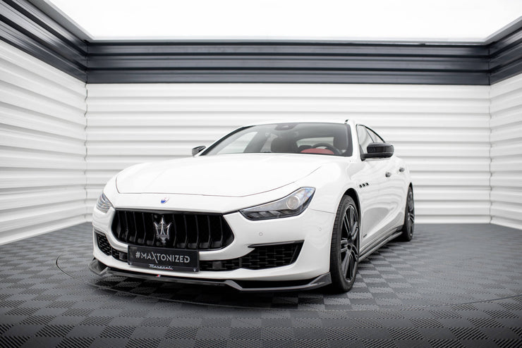 Front Splitter V.1 Maserati Ghibli Mk3 Facelift