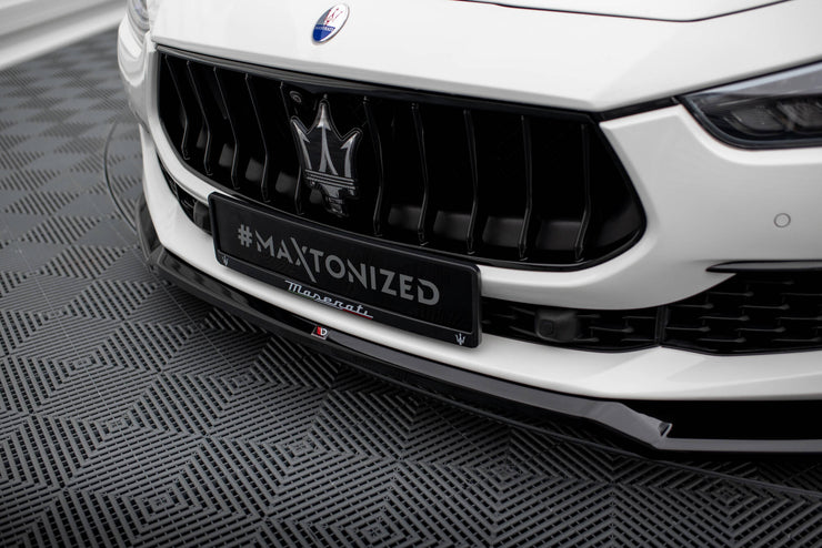 Front Splitter V.1 Maserati Ghibli Mk3 Facelift