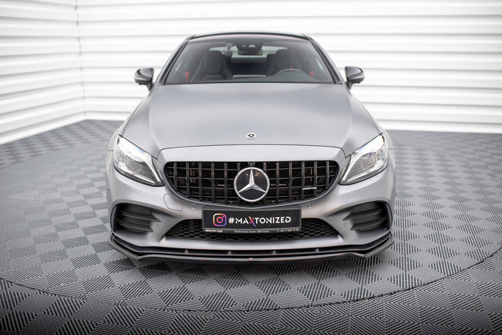 FRONT SPLITTER V.1 MERCEDES-AMG C43 COUPE / SEDAN C205 / W205 FACELIFT