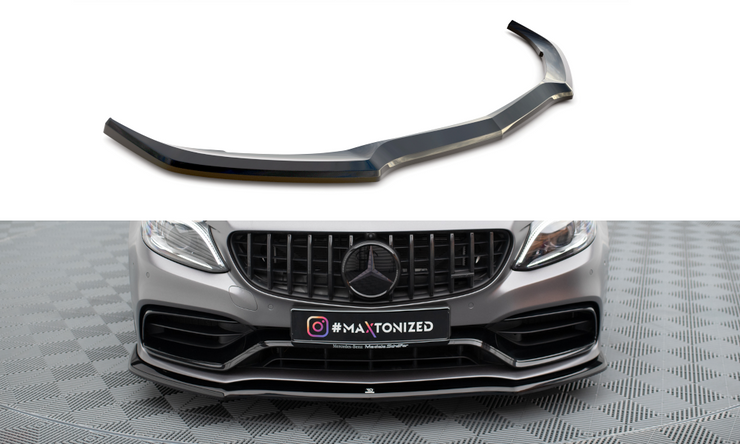 Front Splitter V.1 Mercedes-AMG C63 Sedan / Estate W205 Facelift