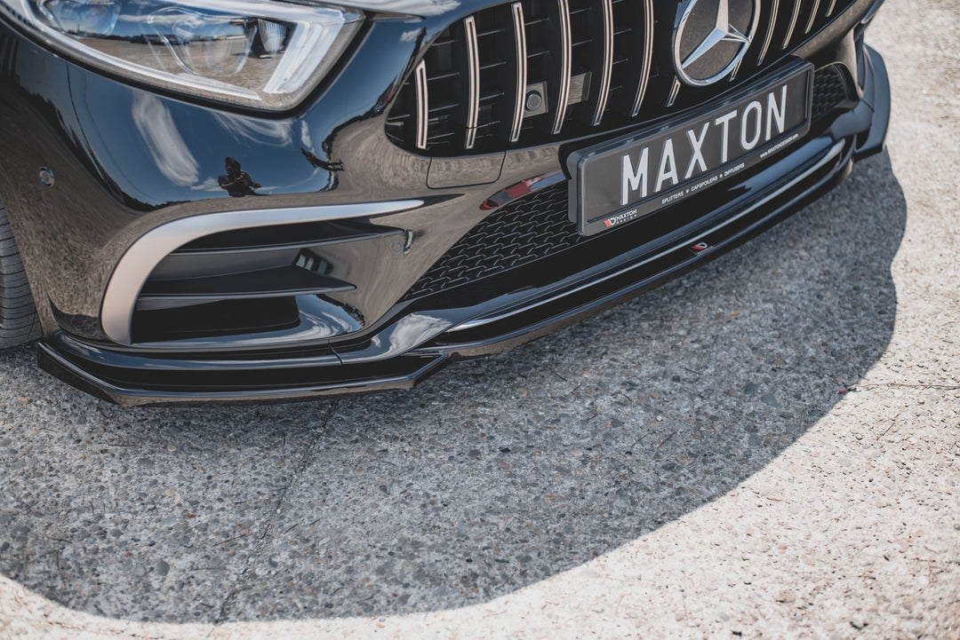 FRONT SPLITTER V.1 MERCEDES CLS AMG-LINE / 53AMG C257