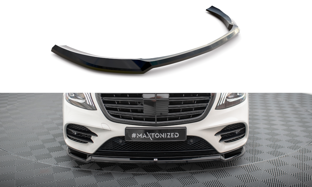 FRONT SPLITTER V.1 MERCEDES-BENZ S AMG-LINE W222 FACELIFT