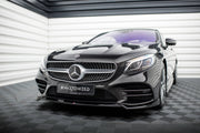 Front Splitter V.1 Mercedes-Benz S Coupe AMG-Line C217 Facelift