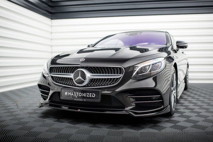 Front Splitter V.2 Mercedes-Benz S Coupe AMG-Line C217 Facelift