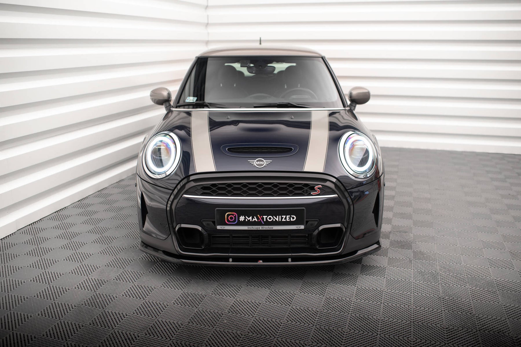 FRONT SPLITTER V.1 MINI COOPER S F56 FACELIFT – Maxton Design USA