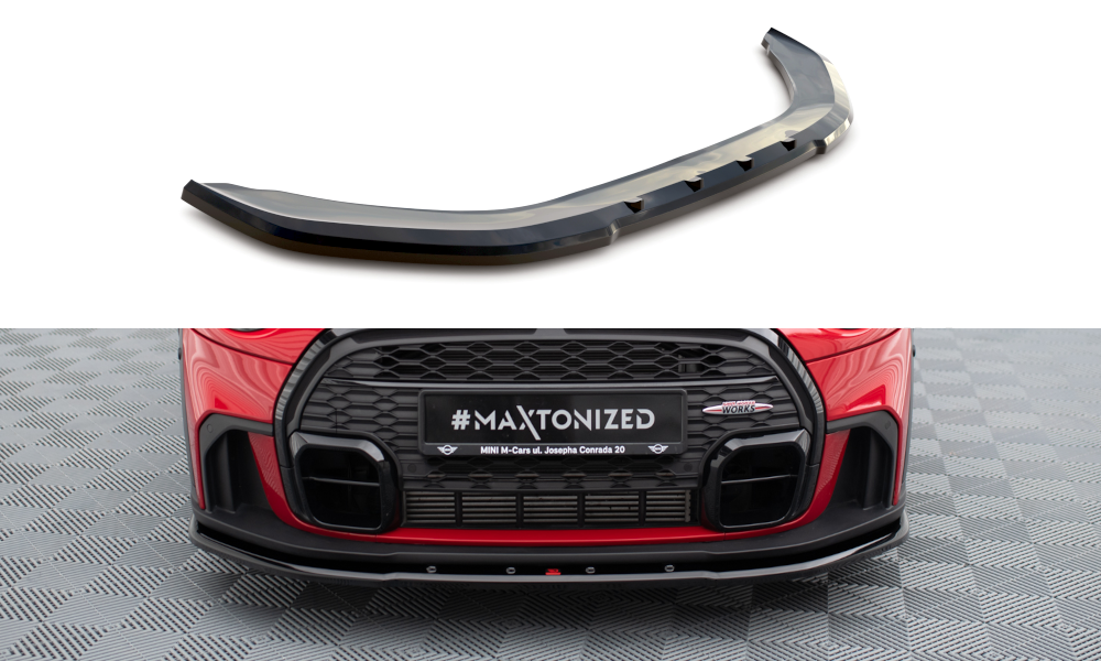 FRONT SPLITTER V.1 MINI COOPER S JOHN COOPER WORKS F56 FACELIFT ...