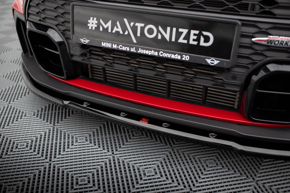 FRONT SPLITTER V.1 MINI COOPER S JOHN COOPER WORKS F56 FACELIFT ...