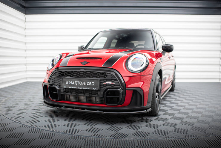 FRONT SPLITTER V.1 MINI COOPER S JOHN COOPER WORKS F56 FACELIFT ...
