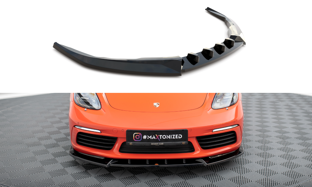 FRONT SPLITTER V.1 PORSCHE 718 CAYMAN 982C