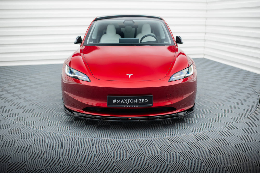 FRONT SPLITTER V.1 TESLA MODEL 3 PROJECT HIGHLAND (FACELIFT)