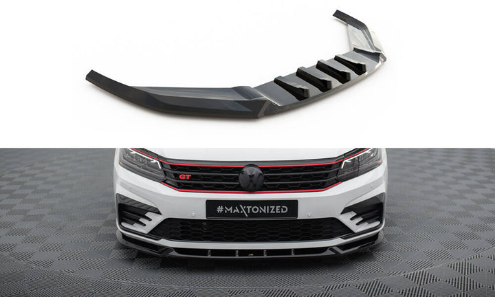 FRONT SPLITTER V.1 VOLKSWAGEN PASSAT GT B8 FACELIFT USA