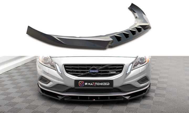 FRONT SPLITTER V.1 VOLVO S60 R-DESIGN MK2