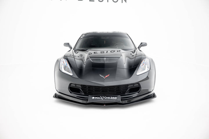 FRONT SPLITTER V.1 CHEVROLET CORVETTE C7