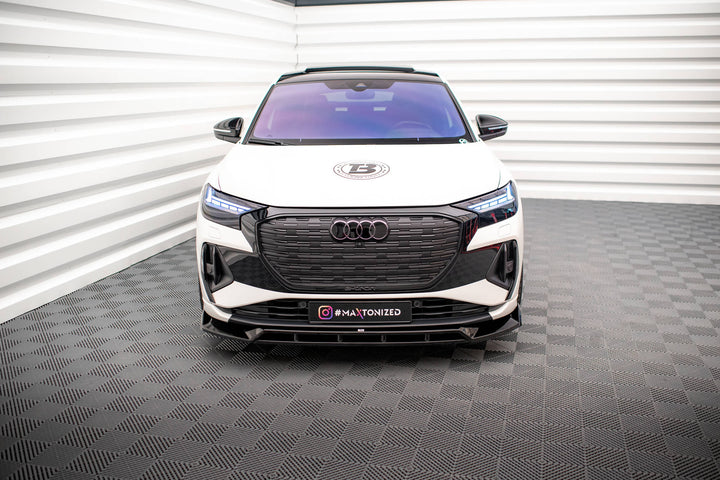 FRONT SPLITTER V.2 AUDI Q4 E-TRON SPORTBACK MK1