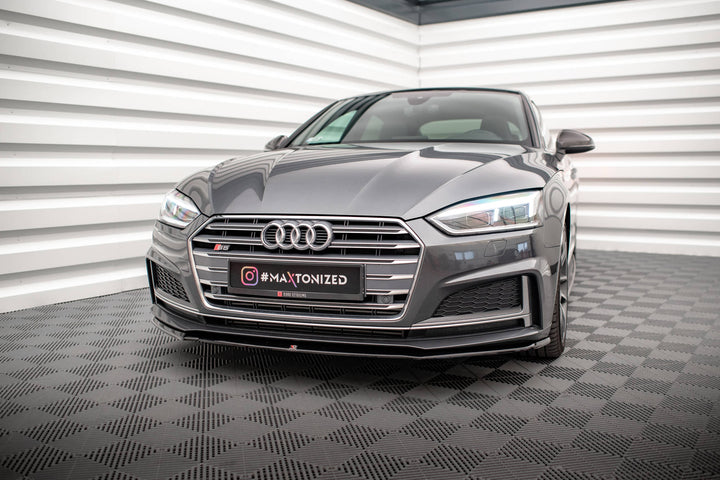 FRONT SPLITTER V.2 AUDI S5 / A5 S-LINE F5 COUPE / SPORTBACK