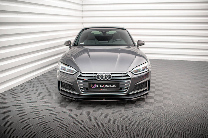 FRONT SPLITTER V.2 AUDI S5 / A5 S-LINE F5 COUPE / SPORTBACK