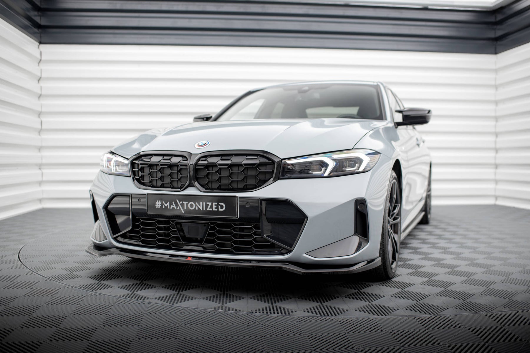 FRONT SPLITTER V 2 BMW 3 M340I M PACK G20 G20 FACELIFT Maxton front-splitter-v-2-bmw-3-m340i-m-pack-g20-g20-facelift-maxton
