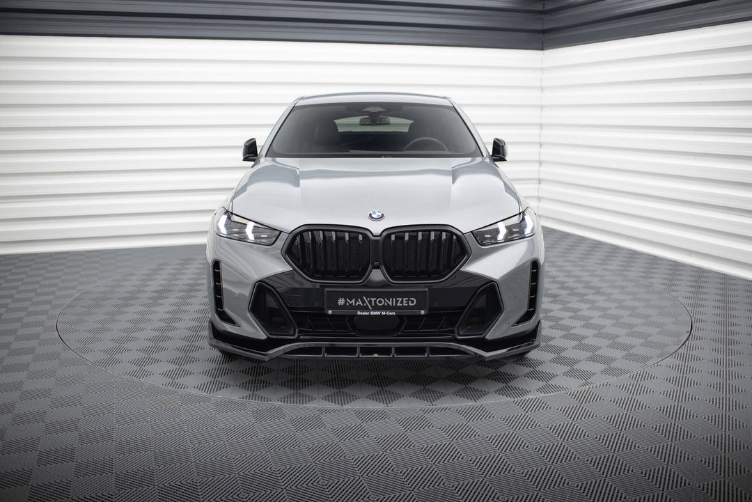 FRONT SPLITTER V.2 BMW X6 M-PACK G06 FACELIFT