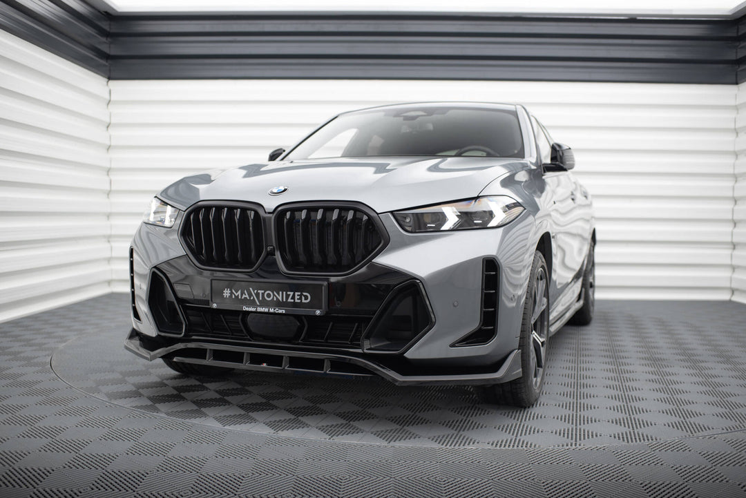 FRONT SPLITTER V.2 BMW X6 M-PACK G06 FACELIFT