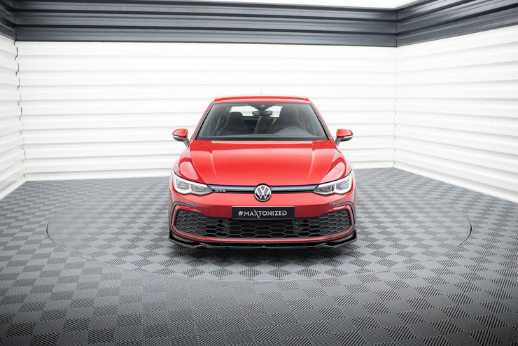 FRONT SPLITTER + FLAPS V.2 VOLKSWAGEN GOLF 8 GTI / R-LINE