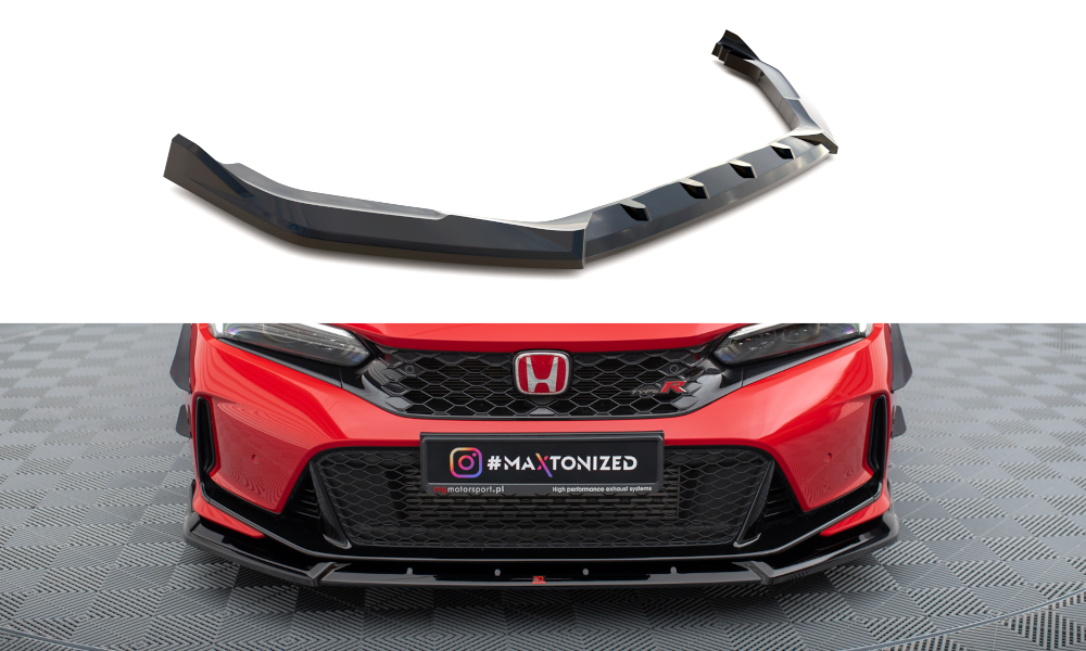FRONT SPLITTER V.2 HONDA CIVIC TYPE-R MK 11 – Maxton Design USA