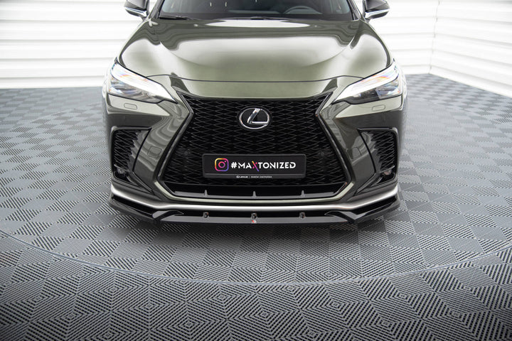 FRONT SPLITTER V.2 LEXUS NX F-SPORT MK2