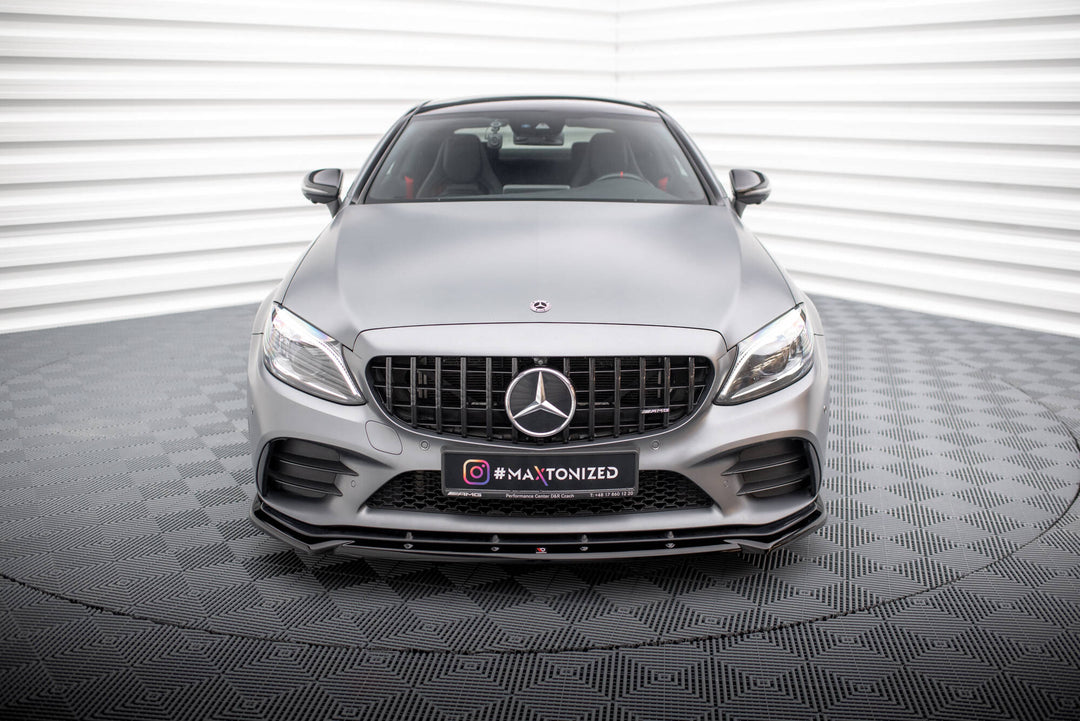 FRONT SPLITTER V.2 MERCEDES-AMG C43 COUPE / SEDAN C205 / W205 FACELIFT