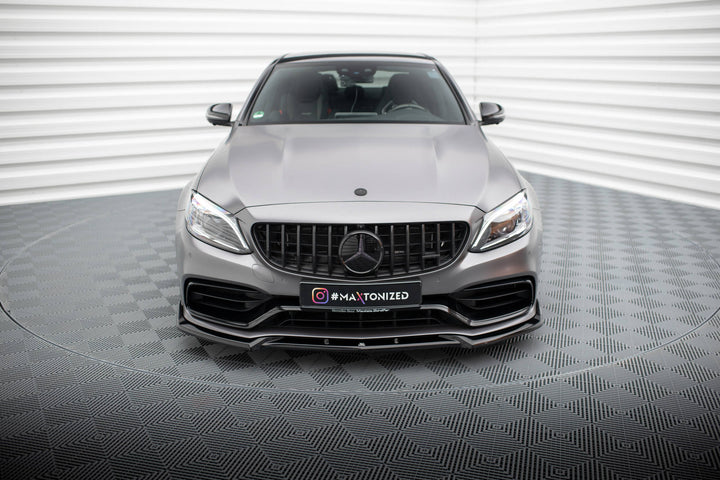 Front Splitter V.2 Mercedes-AMG C63 Sedan / Estate W205 Facelift