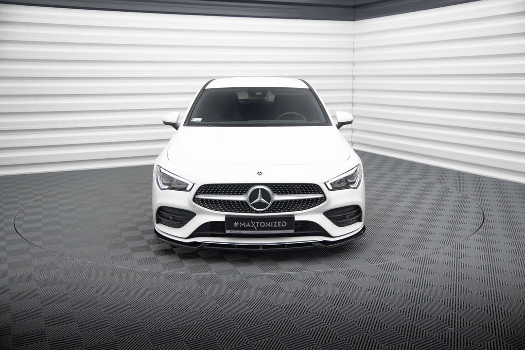 FRONT SPLITTER V.2 MERCEDES-BENZ CLA A35 AMG / AMG-LINE C118
