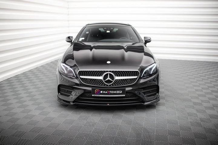 FRONT SPLITTER V.2 MERCEDES-BENZ E-CLASS W213 COUPE (C238) / / CABRIOLET (A238) AMG-LINE / 53 AMG 2017 - 2020