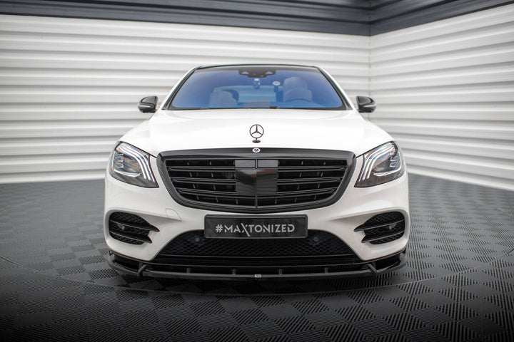 FRONT SPLITTER V.2 MERCEDES-BENZ S AMG-LINE W222 FACELIFT