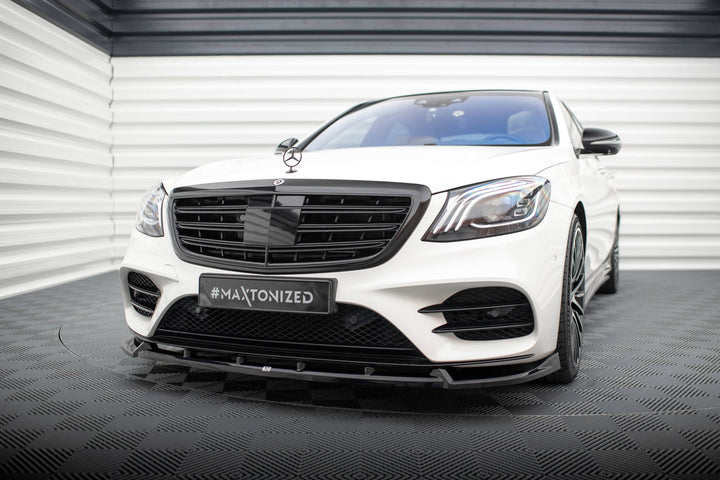 FRONT SPLITTER V.2 MERCEDES-BENZ S AMG-LINE W222 FACELIFT