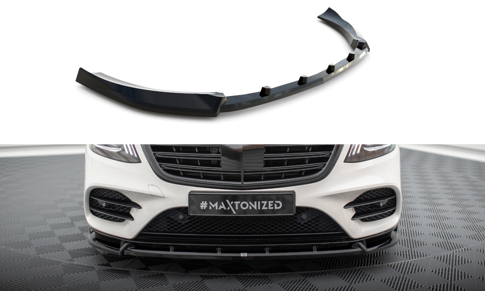 FRONT SPLITTER V.2 MERCEDES-BENZ S AMG-LINE W222 FACELIFT