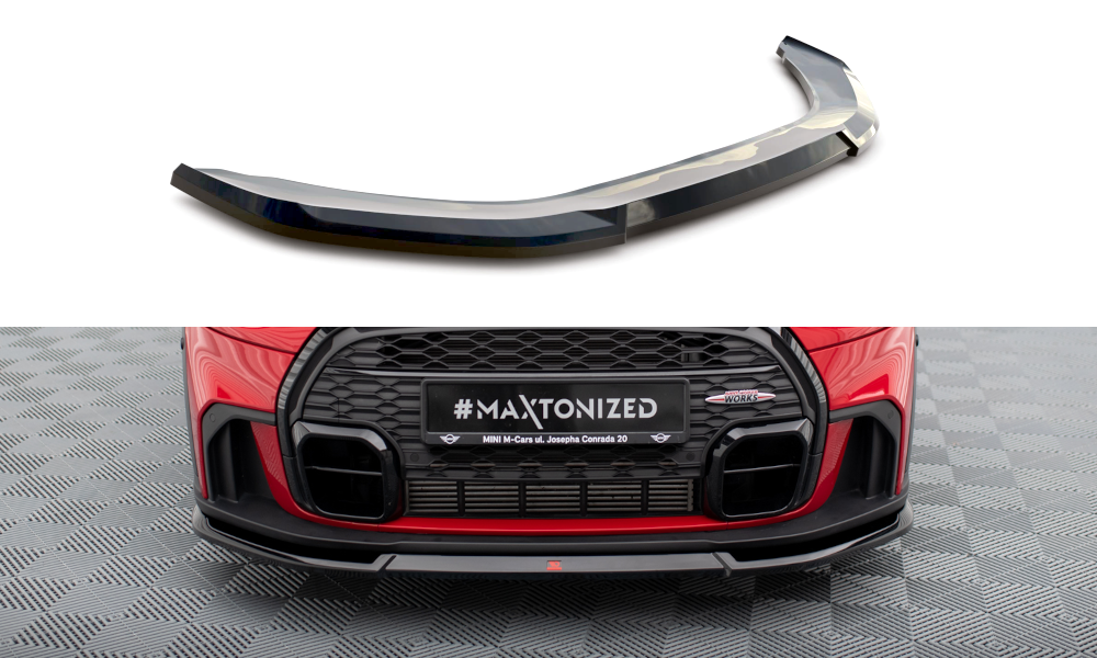 FRONT SPLITTER V.2 MINI COOPER S JOHN COOPER WORKS F56 FACELIFT ...