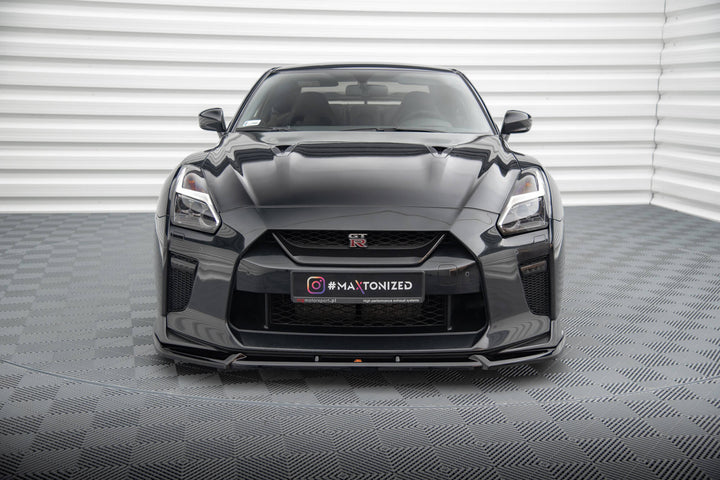 FRONT SPLITTER V.2 NISSAN GTR R35 FACELIFT