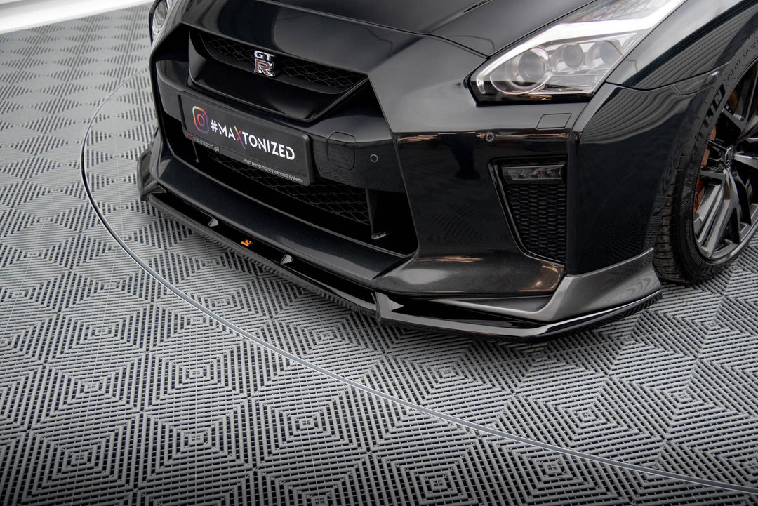 FRONT SPLITTER V.2 NISSAN GTR R35 FACELIFT