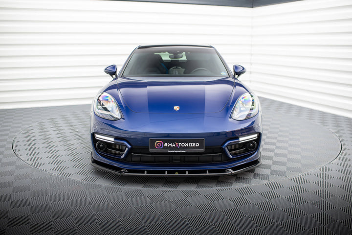 FRONT SPLITTER V.2 PORSCHE PANAMERA E-HYBRID 971 FACELIFT