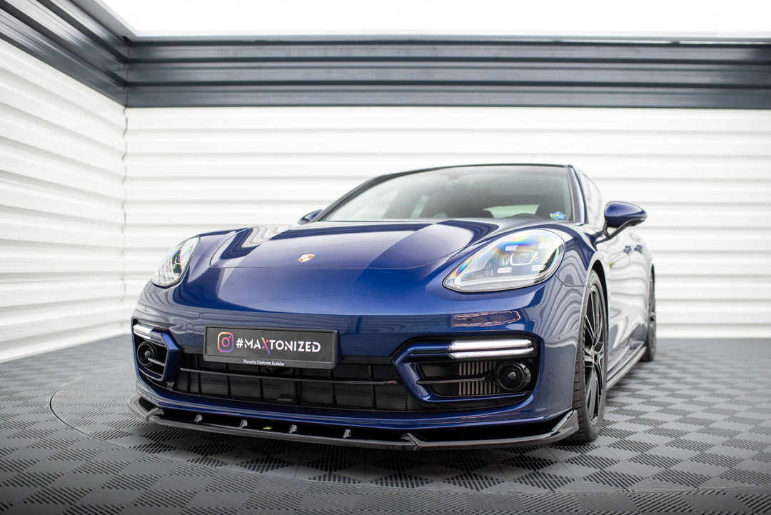 FRONT SPLITTER V.2 PORSCHE PANAMERA E-HYBRID 971 FACELIFT