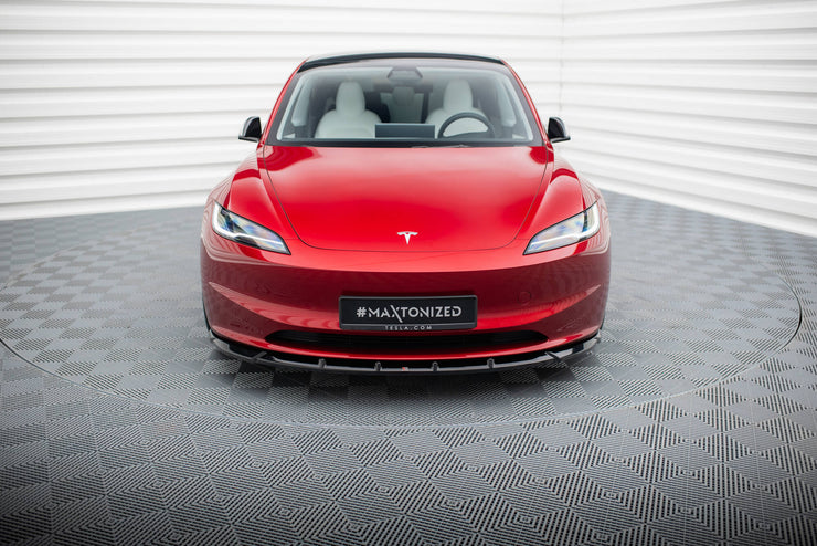 FRONT SPLITTER V.2 TESLA MODEL 3 PROJECT HIGHLAND (FACELIFT)